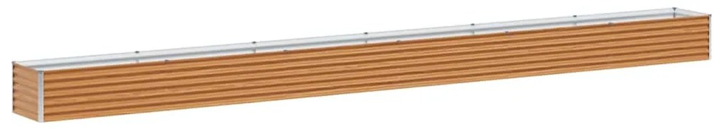 vidaXL Υπερυψωμένη Ζαρντινιέρα 582 x 50 x 36 εκ. Επικαλυμμένος Χάλυβας