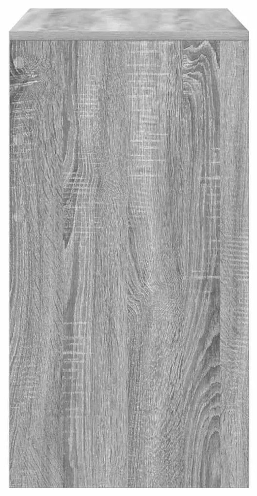 vidaXL Γραφείο Γκρι sonoma 70 x 40 x 76 εκ. Επεξεργασμένο ξύλο