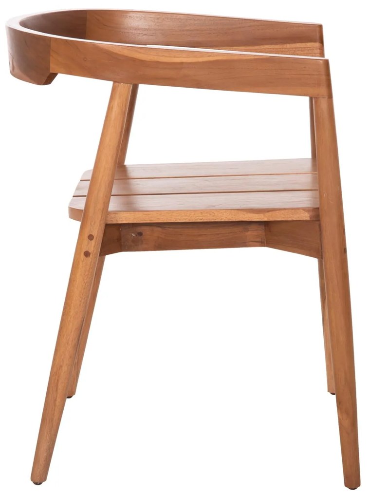 Πολυθρόνα Τραπεζαρίας ADONIS Ξύλο Teak Φυσικό 53x54x73Yεκ. 53x54x73 εκ.