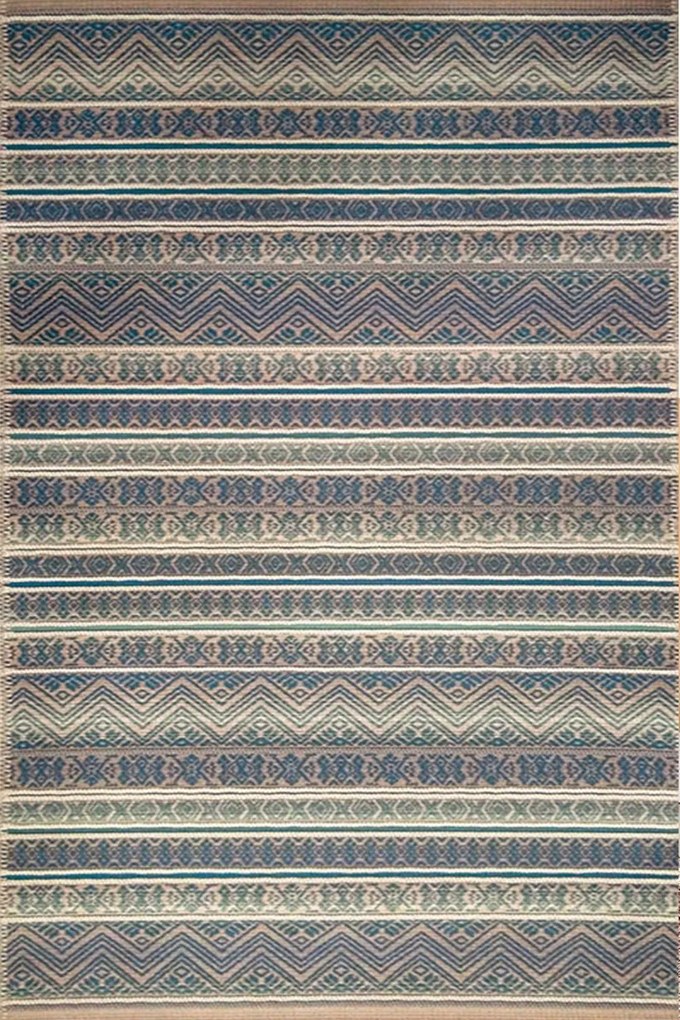 Χαλί Brando 12X - Beige-Blue New Plan 150X230cm