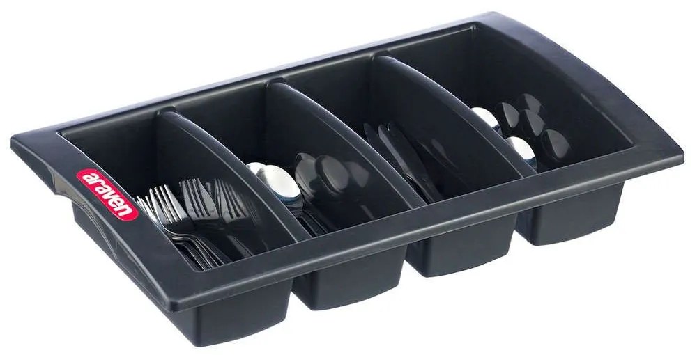 Κουταλοθήκη AR00041128 53x32,5x10cm Grey Araven Polypropylene