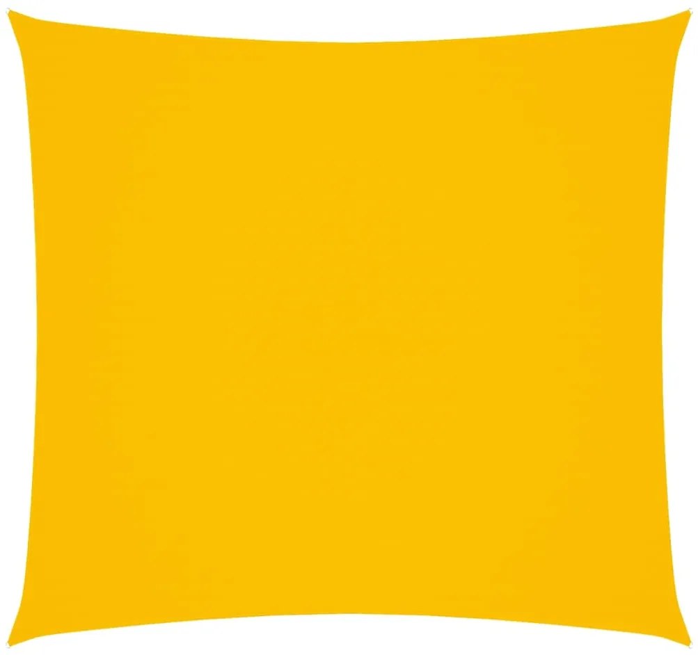 vidaXL Πανί Σκίασης Τετράγωνο Κίτρινο 2 x 2 μ. από Ύφασμα Oxford