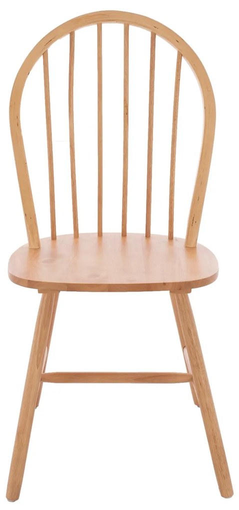 Καρέκλα ZAYLEE Rubberwood σε Φυσικό χρώμα 48x45x93Yεκ. 48x45x93 εκ.
