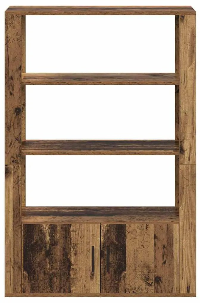 vidaXL Πλαϊνό γραφείο Παλαιό ξύλο 30 x 80 x 119.5 εκ