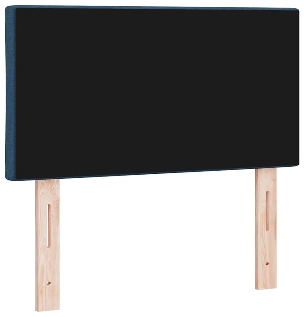 vidaXL Υφασμάτινο Κεφαλάρι Geometric με κεφαλάρι Μπλε 80 cm ύφασμα
