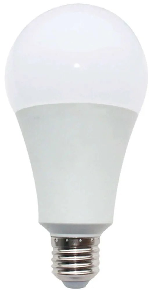 Λαμπτήρας Led A8018WW E27 18W 3000K 2150lm White Aca