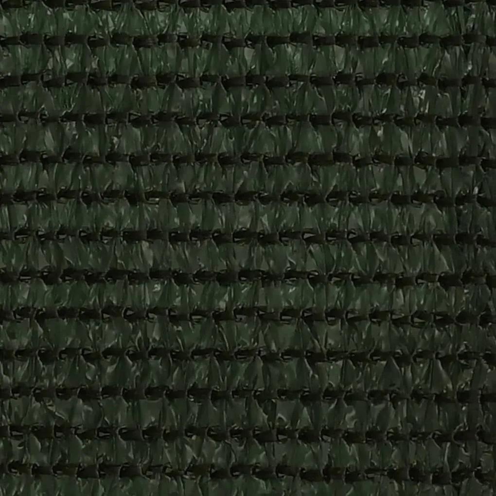 Διαχωριστικό Βεράντας Σκούρο Πράσινο 75 x 600 εκ. από HDPE - Πράσινο