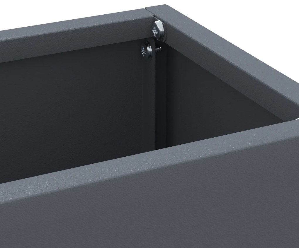 vidaXL Στήριξη Ομπρέλας - Ανθρακί, 28x12x41 εκ., Χάλυβας
