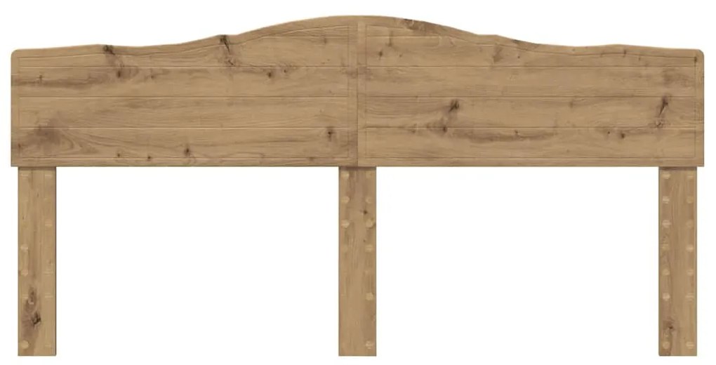 vidaXL Κεφαλάρι με κεφαλάρι Artisan Oak 200 cm Επεξεργασμένο ξύλο