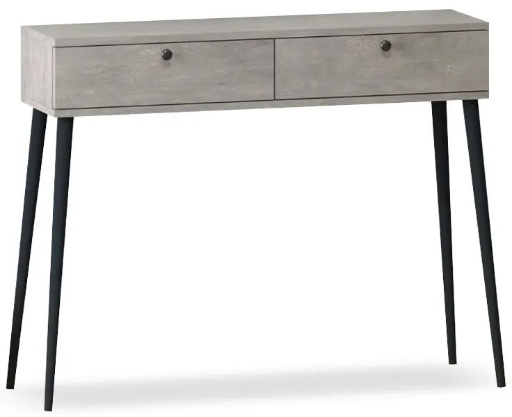 Megapap Κονσόλα Alis Γκρι Ρετρό 110x29x88εκ.
