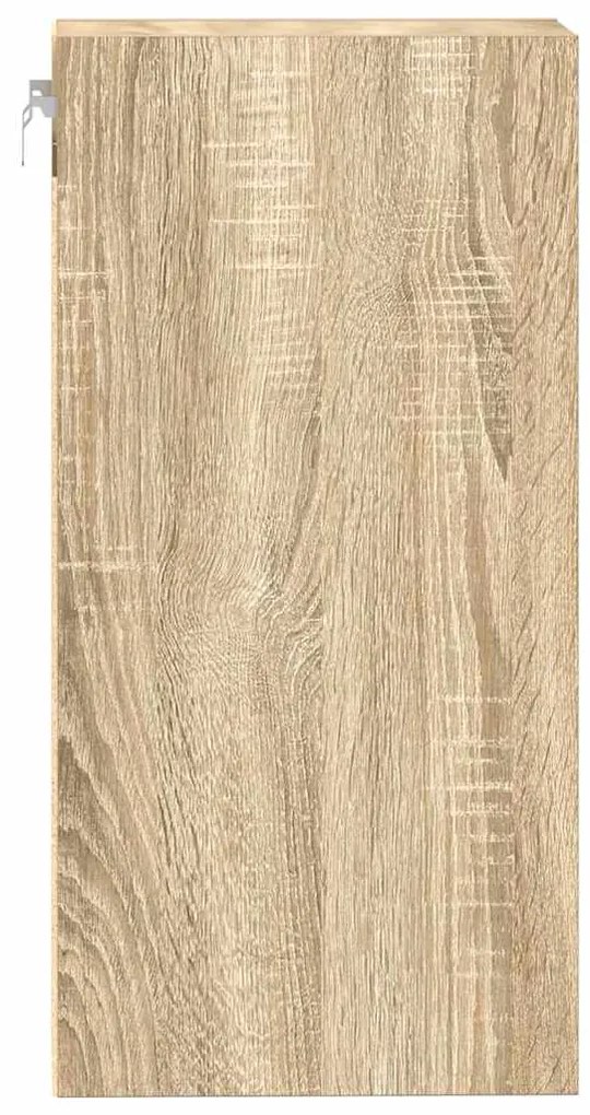 vidaXL Κρεμαστό Ντουλάπι "Riga" Ξύλο Sonoma Δρυς 30x29,5x60 εκ. από Τεχνητό Ξύλο