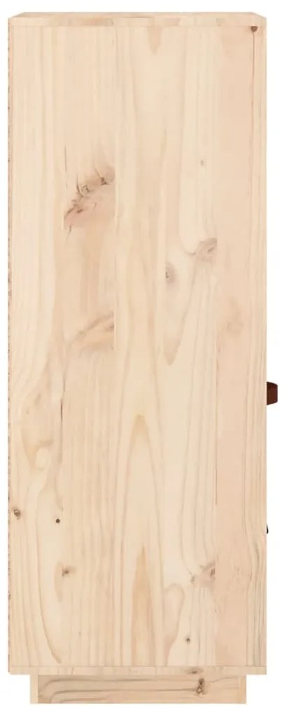 vidaXL Ντουλάπι Ψηλό 34 x 40 x 108,5 εκ. από Μασίφ Ξύλο Πεύκου