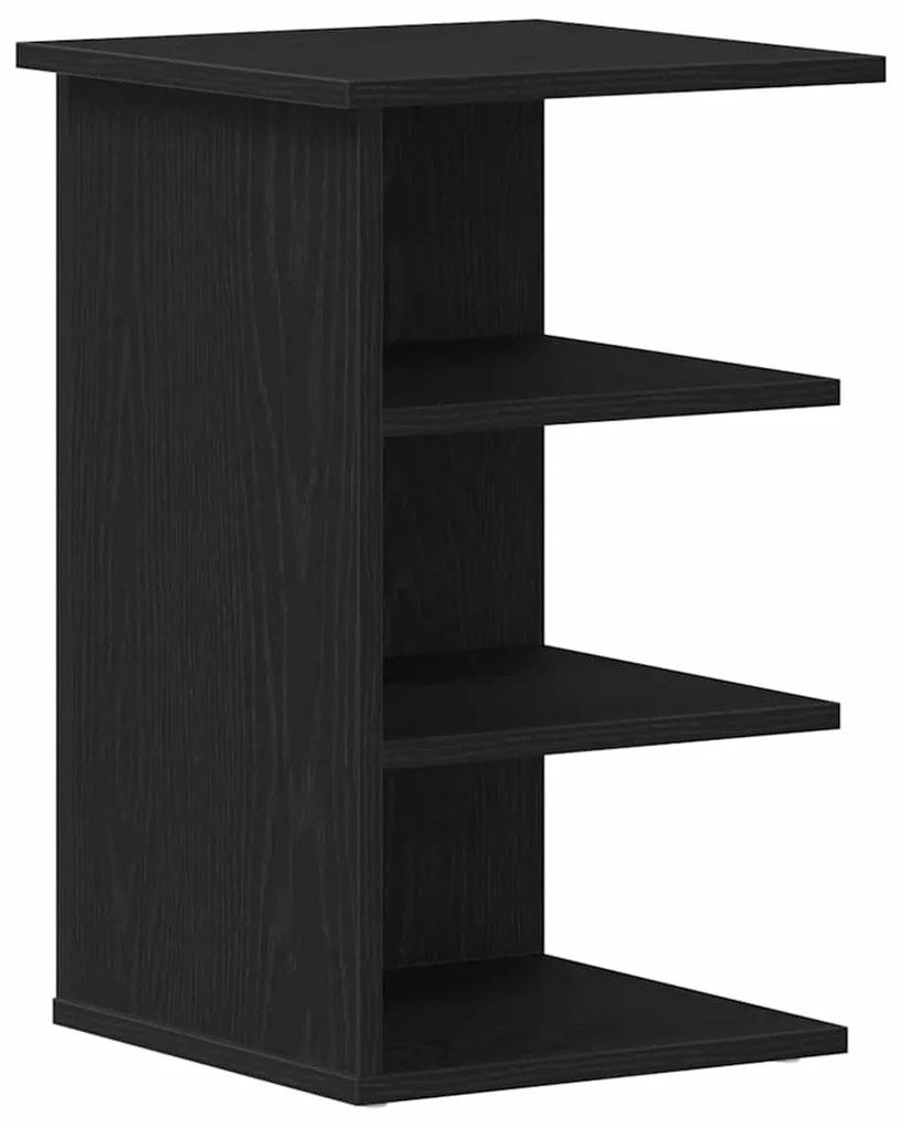 vidaXL Βοηθητικό ντουλάπι Μαύρο 35 x 35 x 55 εκ. Επεξεργασμένο ξύλο