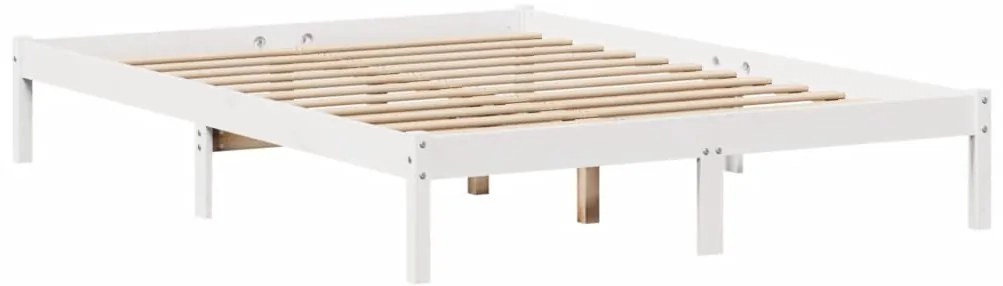 vidaXL Κρεβάτι Βιβλιοθήκη Χωρίς Στρώμα 120x200 εκ Μασίφ Ξύλο Πεύκο