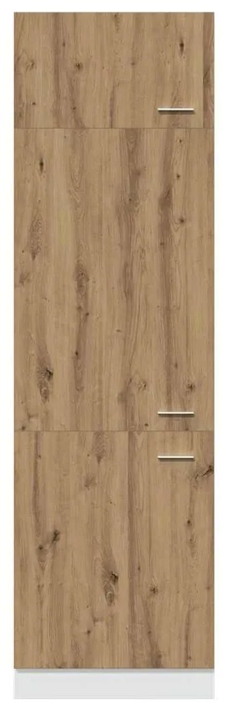 Ντουλάπι ψυγείου Artisan Oak 60x57x207 cm Κατασκευασμένο ξύλο - Καφέ