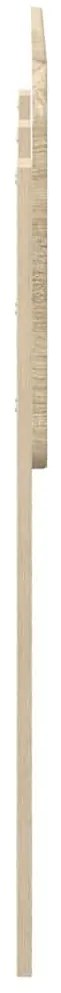 vidaXL Κεφαλάρι με κεφαλάρι Δρύς Sonoma 135 cm Επεξεργασμένο ξύλο