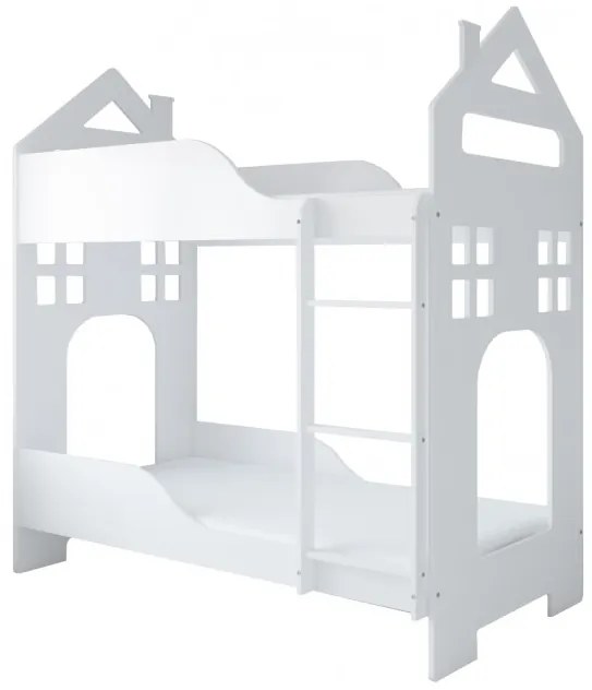 Παιδική Κουκέτα House  White  80x180cm  BC50025B BabyCute (Δώρο τα Στρώματα)