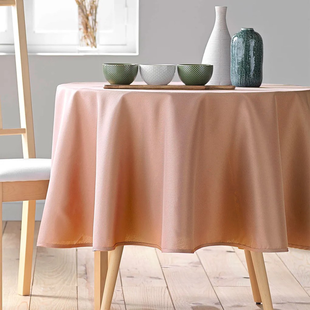 Αλέκιαστο Τραπεζομάντηλο Ροτόντα (Φ180) L-C Essentiel Blush 1723421