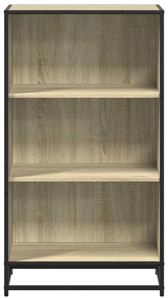 vidaXL Ντουλάπι βιβλίων Sonoma Oak 60x35x107,5 cm Κατασκευασμένο ξύλο