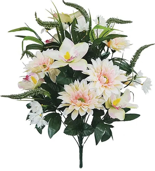 Τεχνητό Μπουκέτο Λουλουδιών 62εκ. Marhome 00-20453-24-5