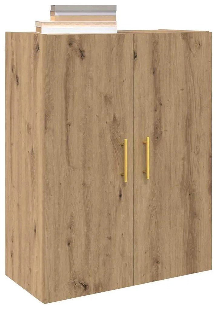 vidaXL Ντουλάπια Τοίχου 2 pcs artisan δρυς 69.5 x 34 x 90 εκ.