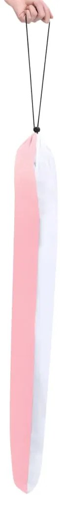 vidaXL Σκηνή Teepee Παιδική Ριγέ 120x120x150 εκ. Peach Skin με Σάκο