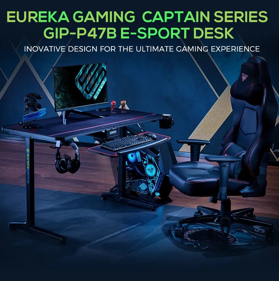 Gaming Γραφείο - Eureka Ergonomic® ERK-GIP-P47B