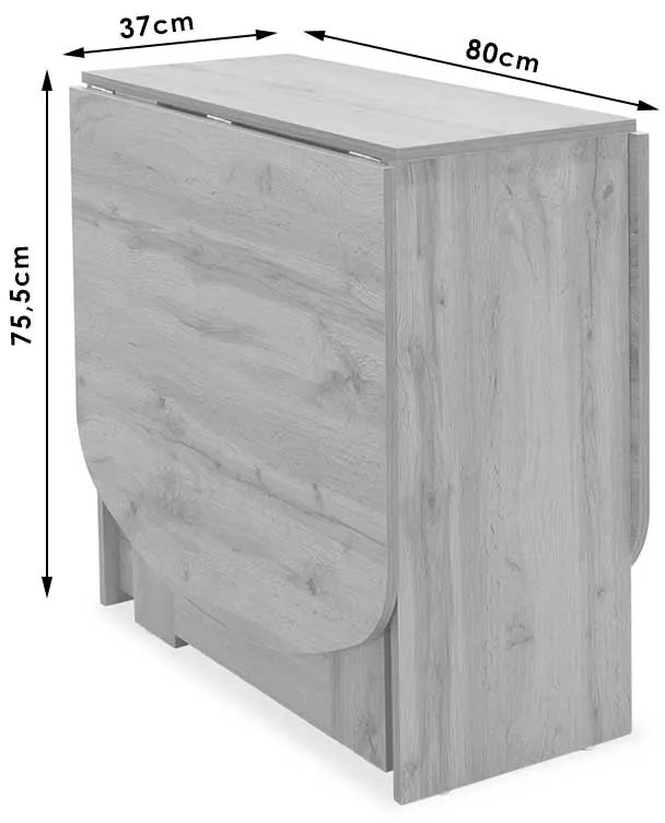 Τραπέζι Nadine pakoworld πολυμορφικό-επεκτεινόμενο wenge 160x80x76.5εκ - 049-000091
