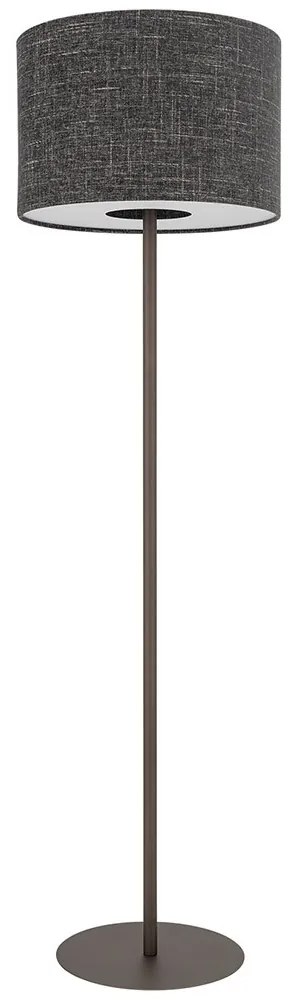 Φωτιστικό Δαπέδου Amarela 11663 46x163cm 25W 1xE27 Choco-Black Nowodvorski