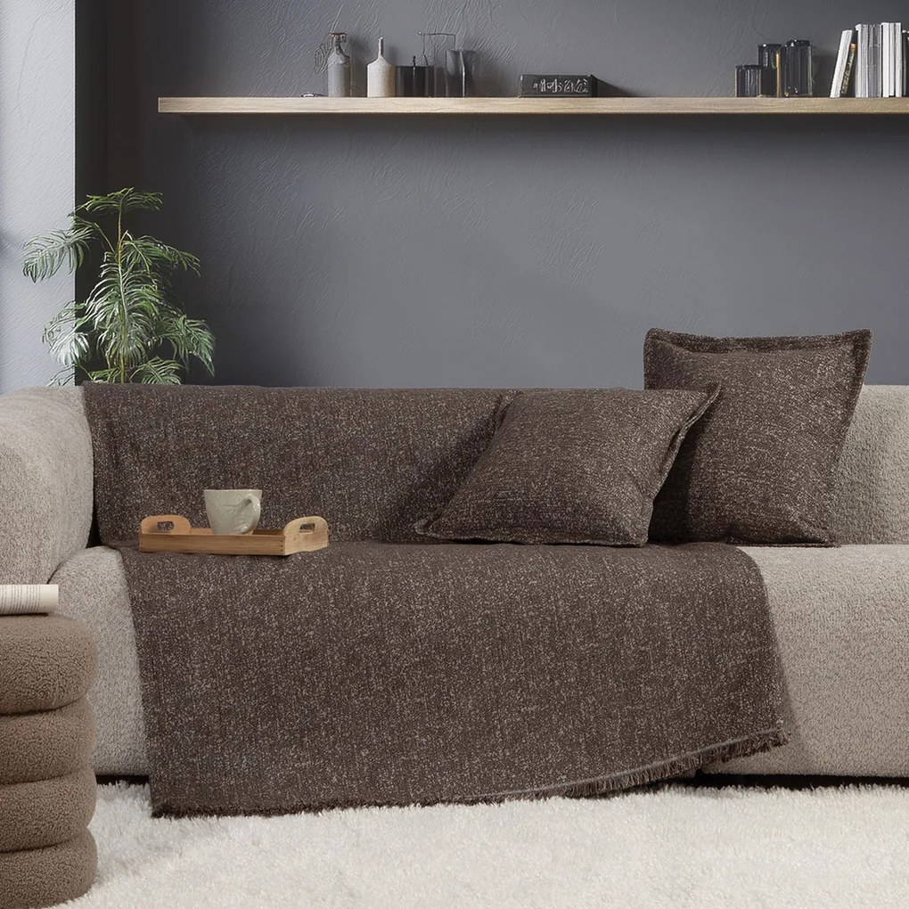 Ριχτάρι Διθέσιου Καναπέ (170x250) Nef-Nef Homeware Alamo 25 Brown