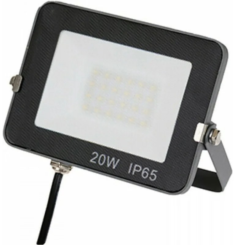 FOS ME 07-00702-2 Dob Προβολέας LED 20W Ψυχρό Λευκό 6500K 160×20×120mm