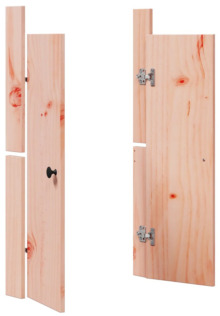 vidaXL Πόρτες Εξωτερικής Κουζίνας  50x9x82 εκ. Μασίφ Ξύλο Ντούγκλας