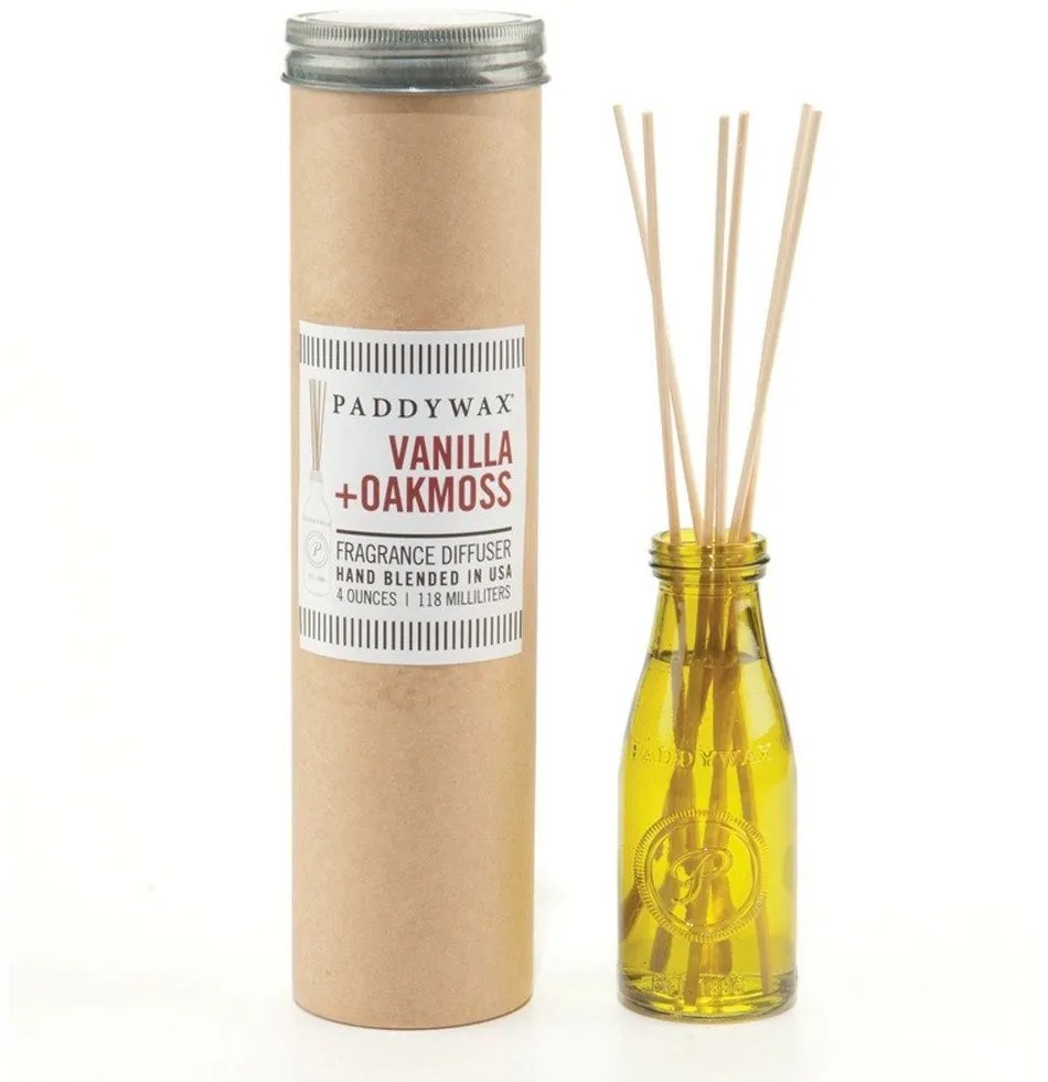 Αρωματικό Χώρου Με Στικς Relish Vanilla And Οakmoss 118ml Paddywax Πλαστικό