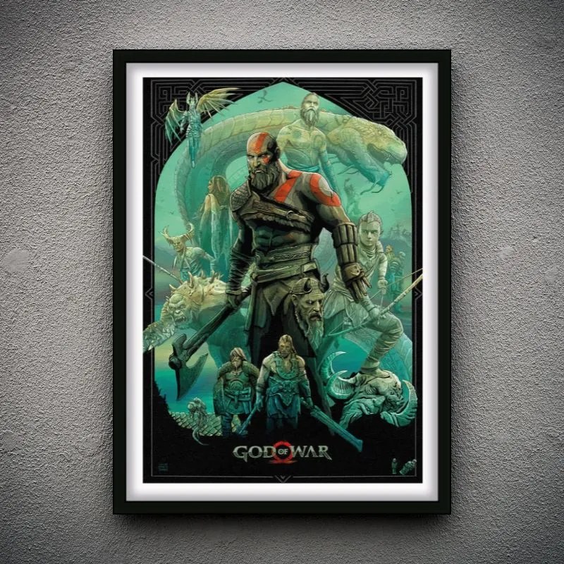 Πόστερ &amp; Κάδρο God Of War GM2312 30x40cm Εκτύπωση Πόστερ (χωρίς κάδρο)