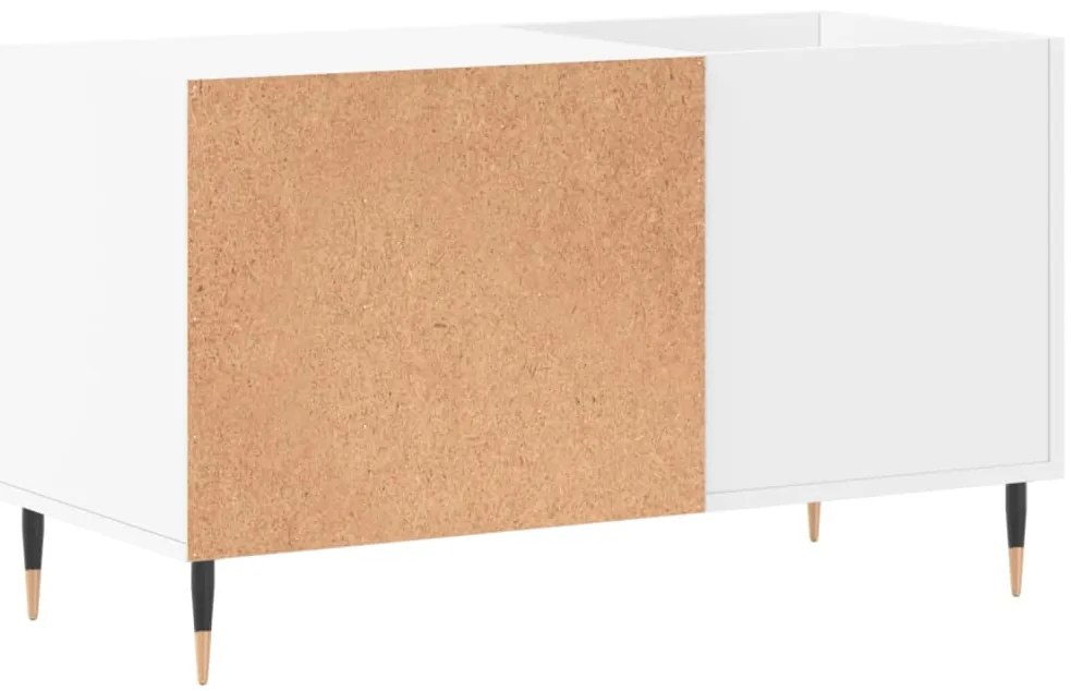 vidaXL Δισκοθήκη Λευκή 85 x 38 x 48 εκ. από Επεξεργασμένο Ξύλο