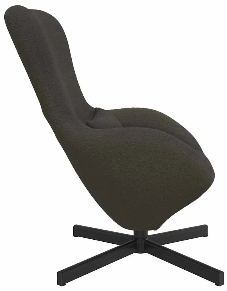 vidaXL Κάθισμα-αυγό Σκούρο γκρι 63 x 73 x 90 εκ