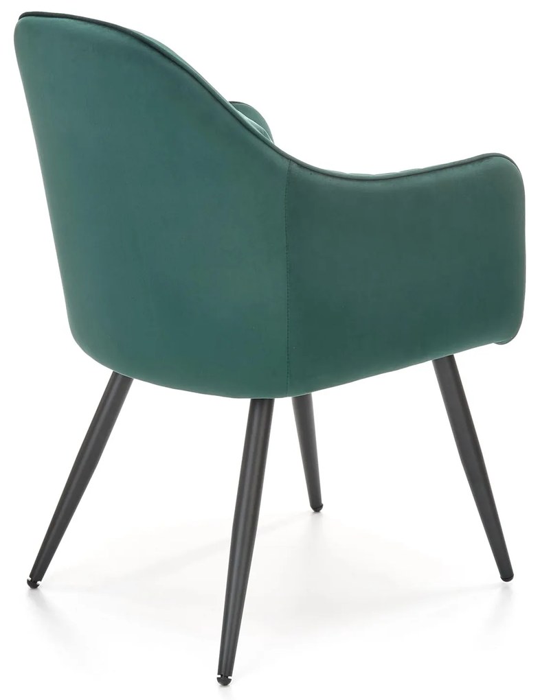 K464 chair dark green DIOMMI V-CH-K/464-KR-C.ZIELONY