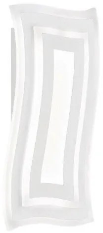 Απλίκα Φωτιστικό Τοίχου Gorden Λευκό 43x22 30330 Fischer Honsel-30330-Λευκό 30330