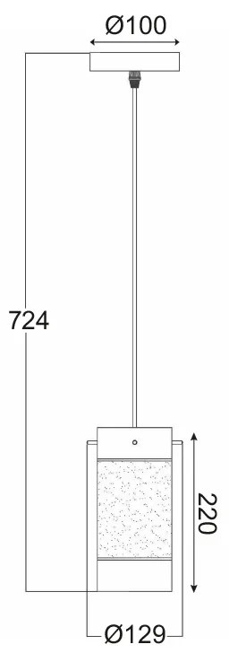 ΚΡΕΜΑΣΤΟ ΓΥΑΛΙ ΑΜΜΟΒΟΛΗ 1XΕ14 MANE - FW50671 - FW50671