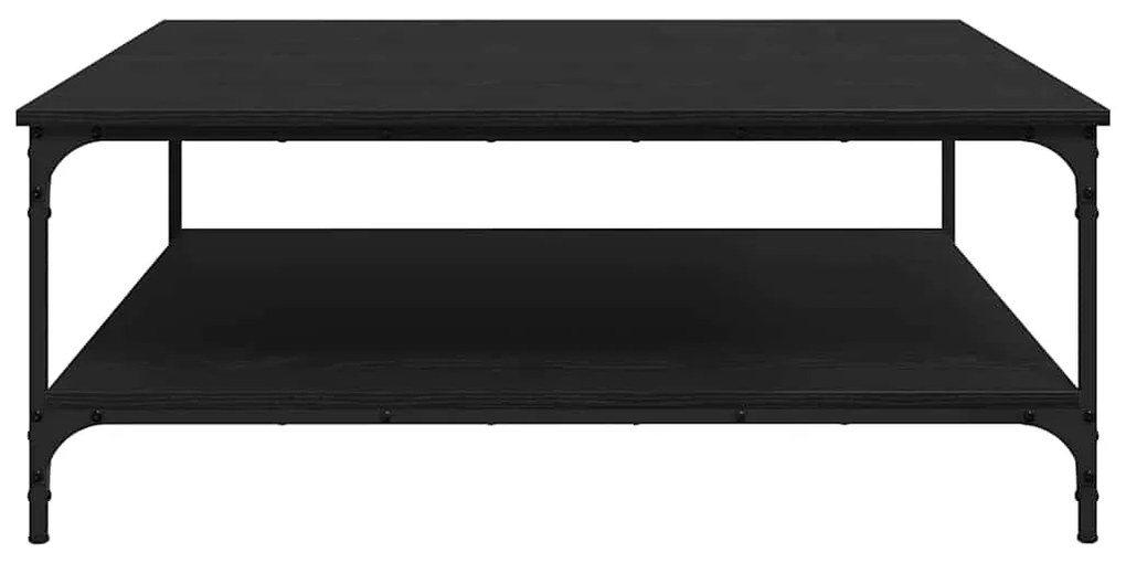 vidaXL Τραπεζάκι σαλονιού Μαύρη δρυς 100 x 100 x 40 cm