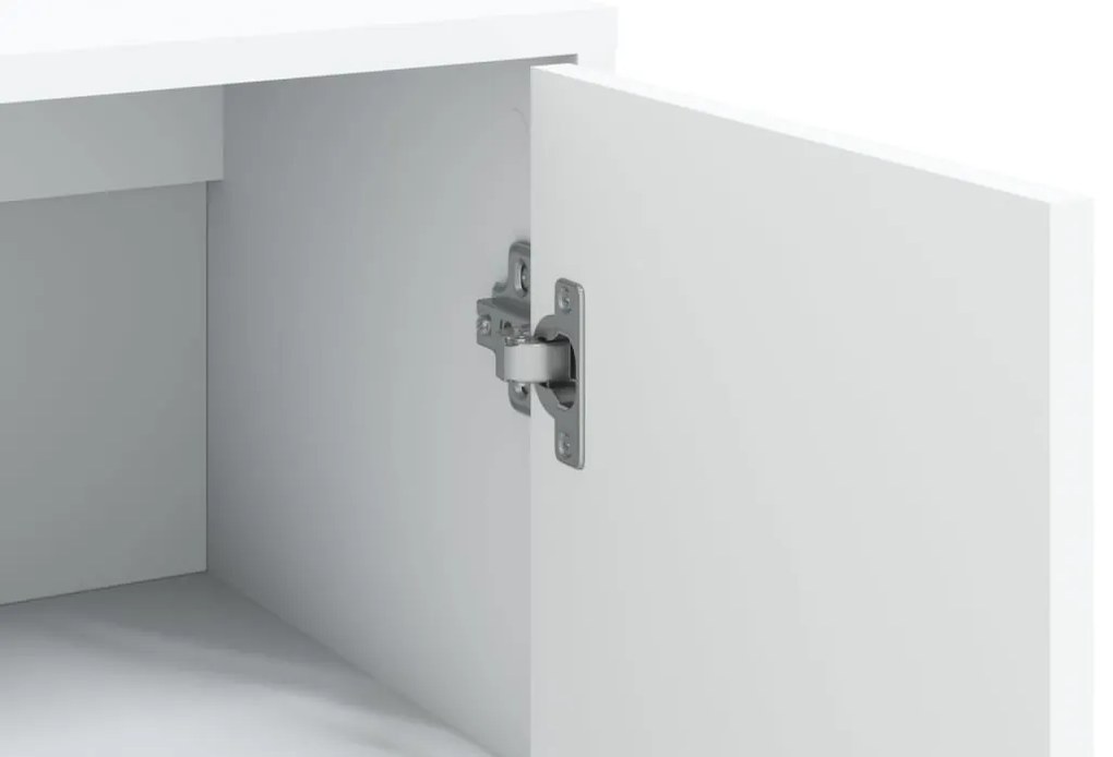 vidaXL Βοηθητικά Ντουλάπια 3 τεμ. Λευκό 60x31x84 εκ. Επεξεργ. Ξύλο