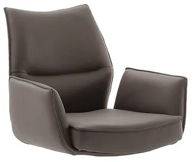 Bali Καρεκλα Relax Μαύρη + Υποπόδιο 83x86x102 cm