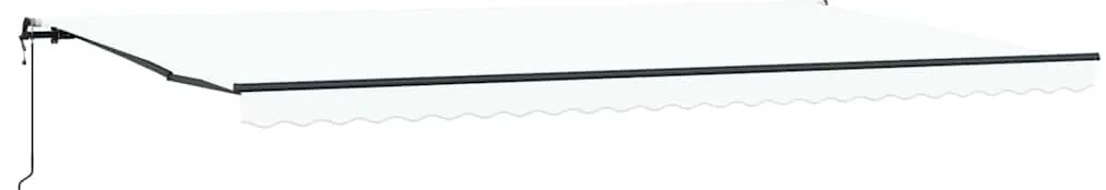 vidaXL Σκηνίτσα Αναδιπλούμενη Λευκό 600 x 300 εκ Ύφασμα και αλουμίνιο