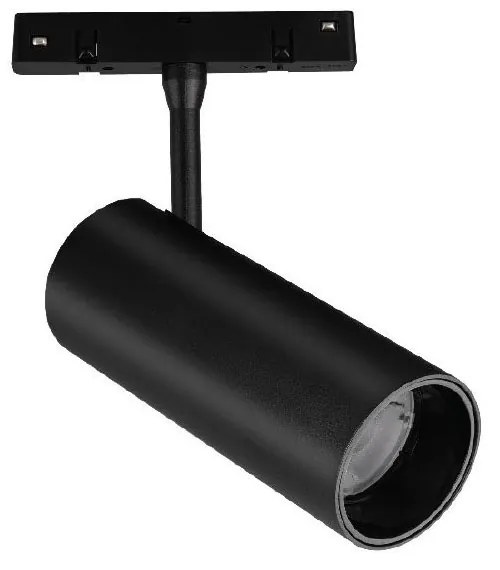 Σποτ Led Ento VK/04629/TR/DA/3/B/W Για Στρογγυλή Μαγνητική Ράγα Dali 48V 3000K 18W 1300lm CRI>90 Για Διάμετρο 3m Black VKLed