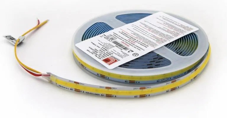 Adeleq Ταινία COB LED Λευκή Αυτοκόλλητη 5m 24VDC 12W Και 304 Συν 304 LED Ανά Μέτρο IP20 CCT 2700k Έως 6500k 30-47128