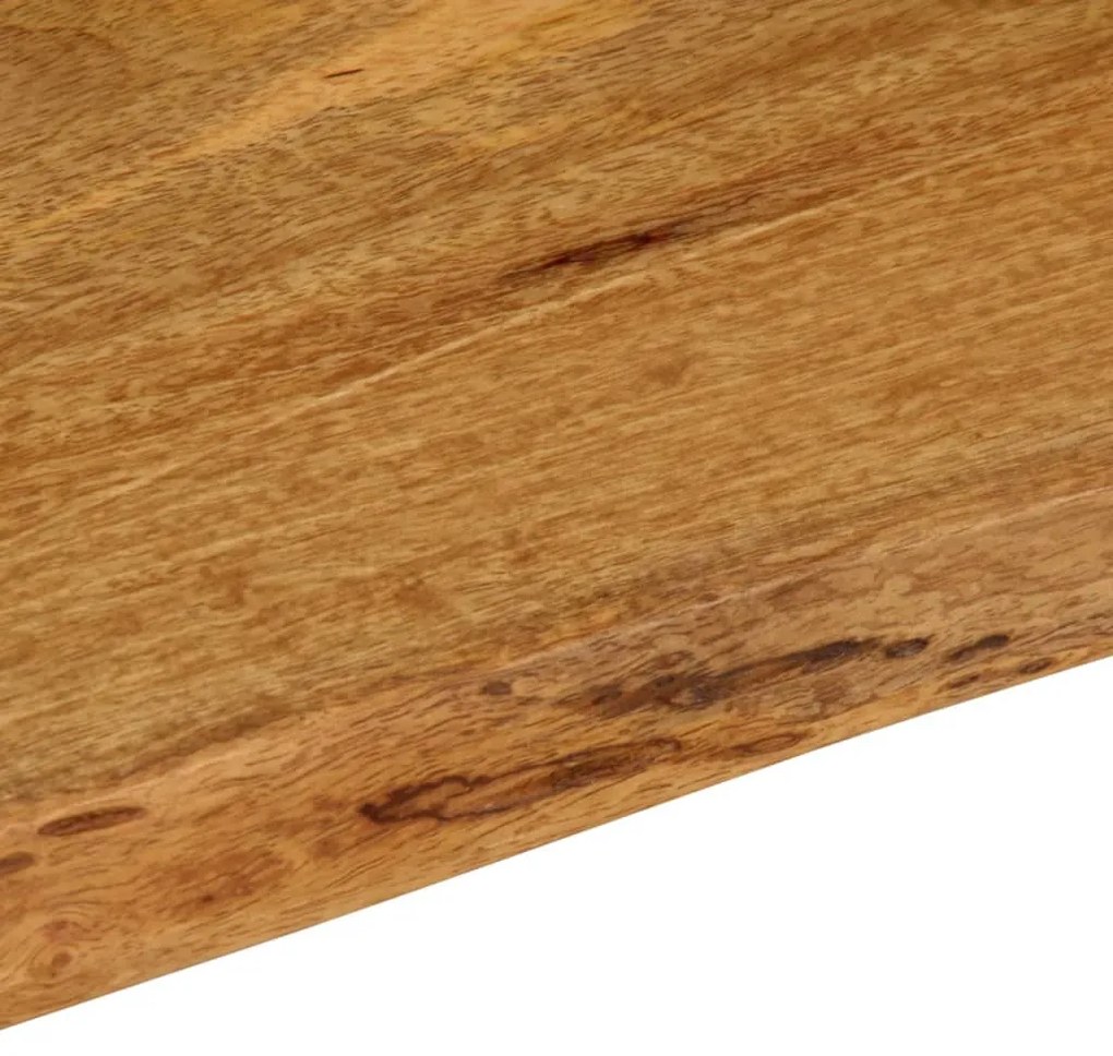 vidaXL Επιφάνεια Τραπεζιού 120x60x2,5 εκ. Live Edge Μασίφ Ξύλο Μάνγκο