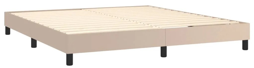 ΠΛΑΙΣΙΟ ΚΡΕΒΑΤΙΟΥ BOXSPRING ΚΑΠΟΥΤΣΙΝΟ 180X200ΕΚ. ΣΥΝΘΕΤ. ΔΕΡΜΑ 3120717