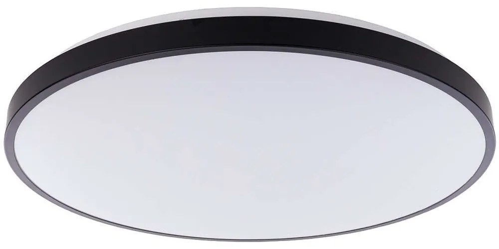 Φωτιστικό Οροφής - Πλαφονιέρα Agnes Round 8185 Led 64W 4000K Φ64,2cm Black Nowodvorski Metal, Plastic