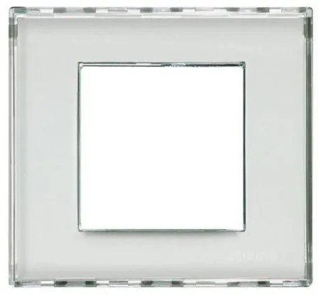 Πλαίσιο 2 Θέσεων Διάφανο Bticino LND4802KR Legrand-LND4802KR-Διάφανο LND4802KR