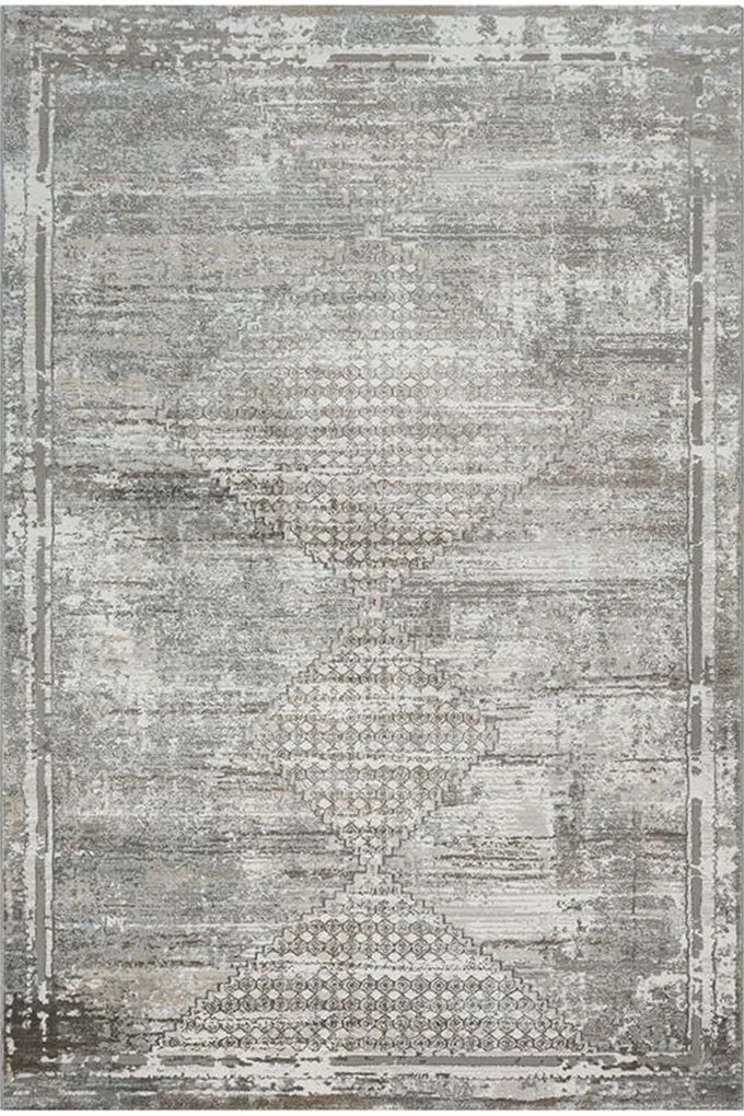 Χαλί Sand 2335A Grey New Plan 133X190cm